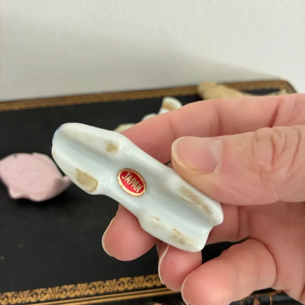 Japanese Ceramic Chopstick Rests Set Animal Fish Rabbit - Picture 6 of 7